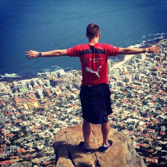 Alexandru Maxim nu a avut frica de inaltime