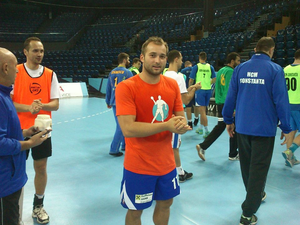 Stavrositu este unul dintre cei mai vechi jucatori de la HCM Constanta