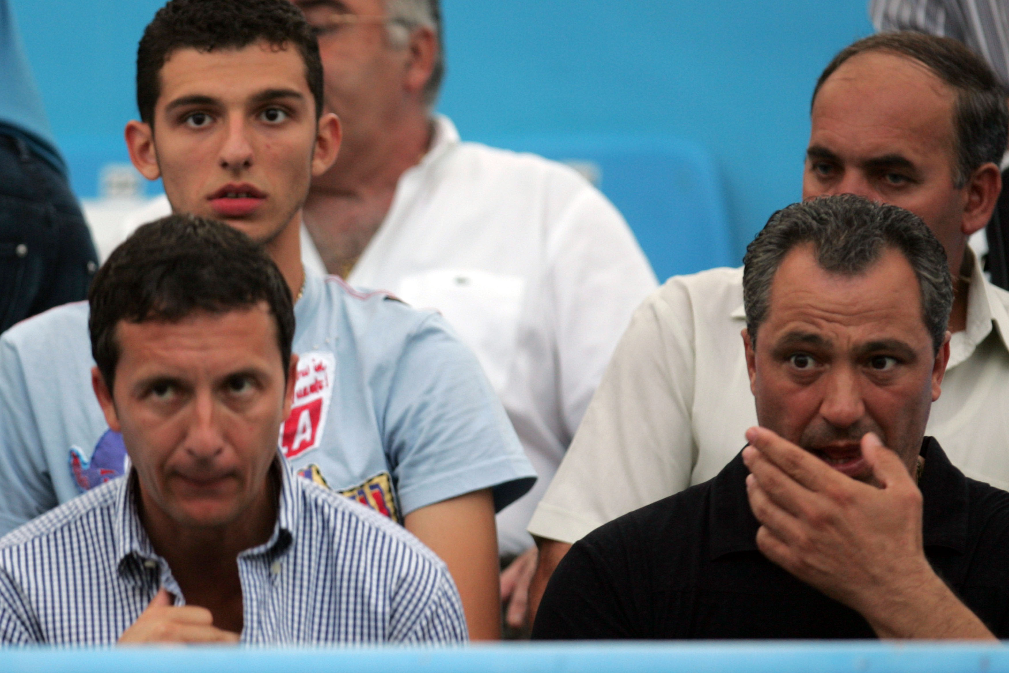 Costa Sponte (in spatele lui MM Stoica) a mers la cateva meciuri ale Stelei din Europa