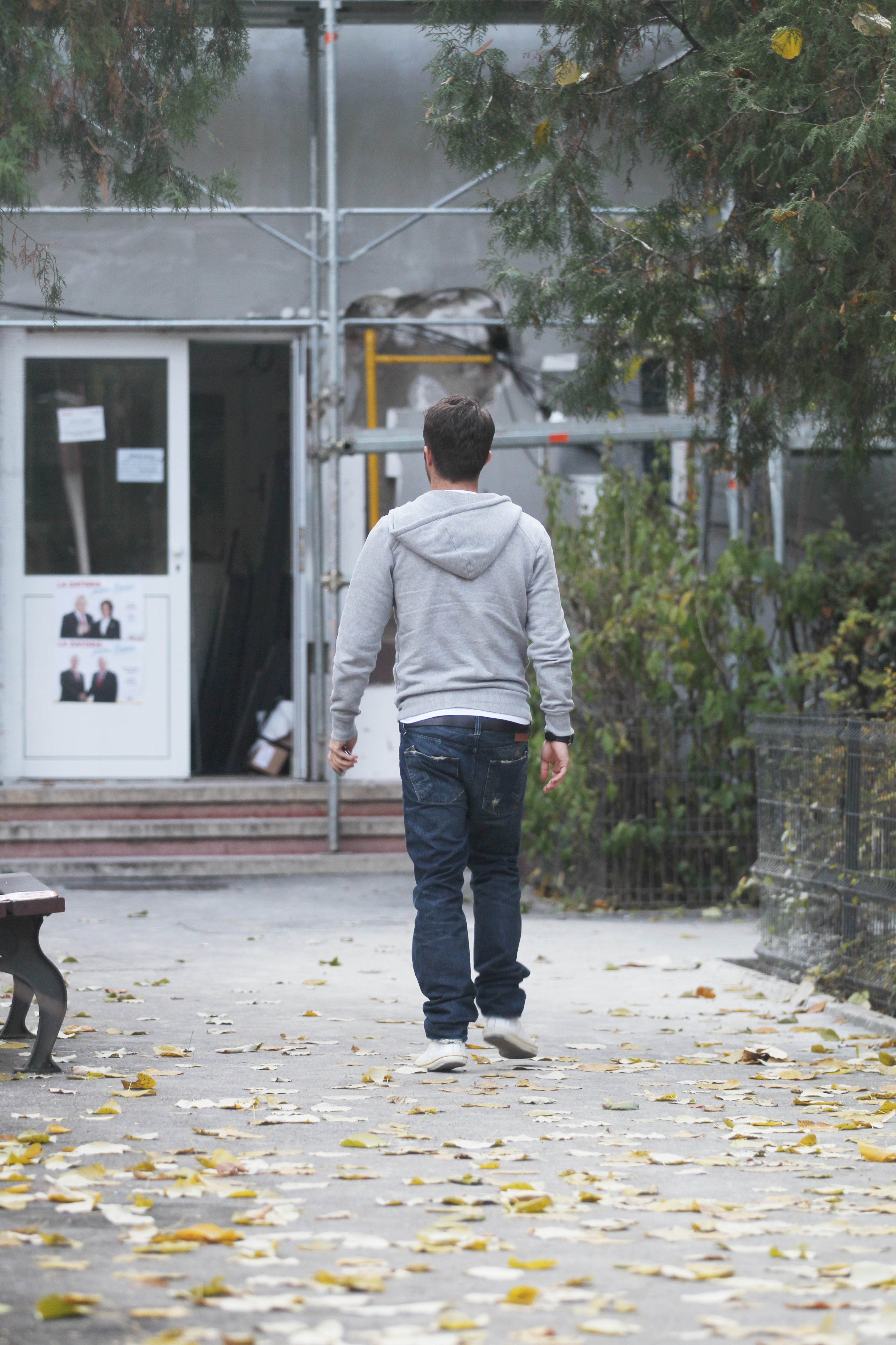 Alin Stoica pe strada