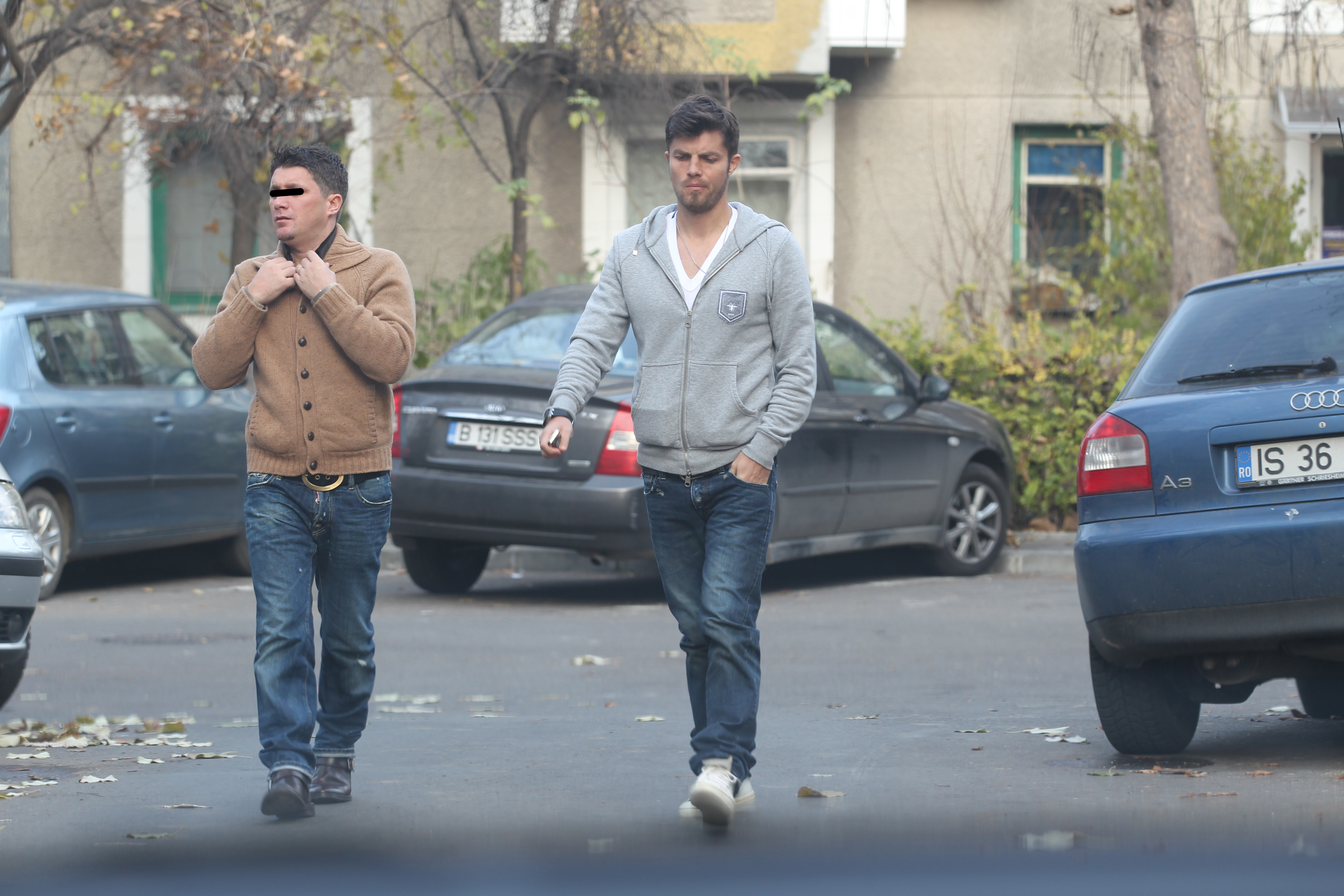 Alin Stoica pe strada