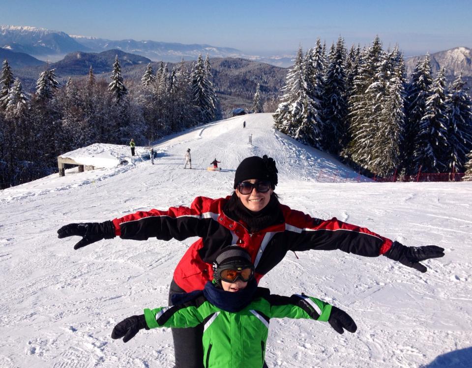 Andreea si Vlad au ales sa-si petreca vacanta de iarna in tara