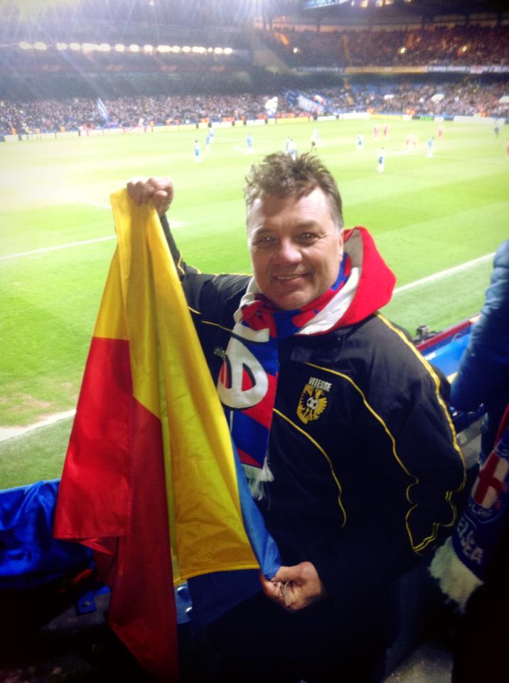 Marcus a fost prezent in tribune alaturi de galeria Stelei