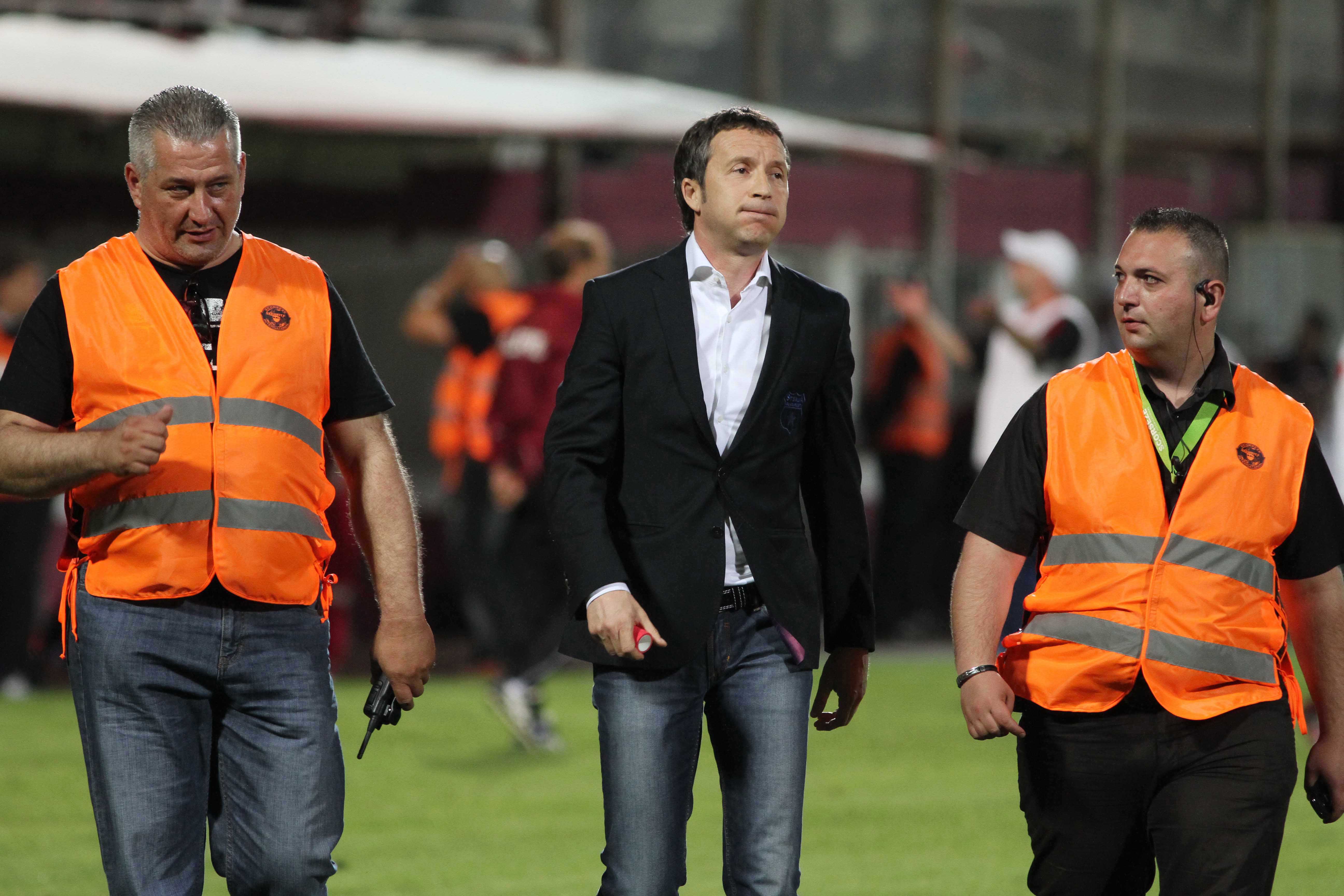 Dupa meciul cu Chesea, MM Stoica a mers direct la Nesu pentru a discuta cu el