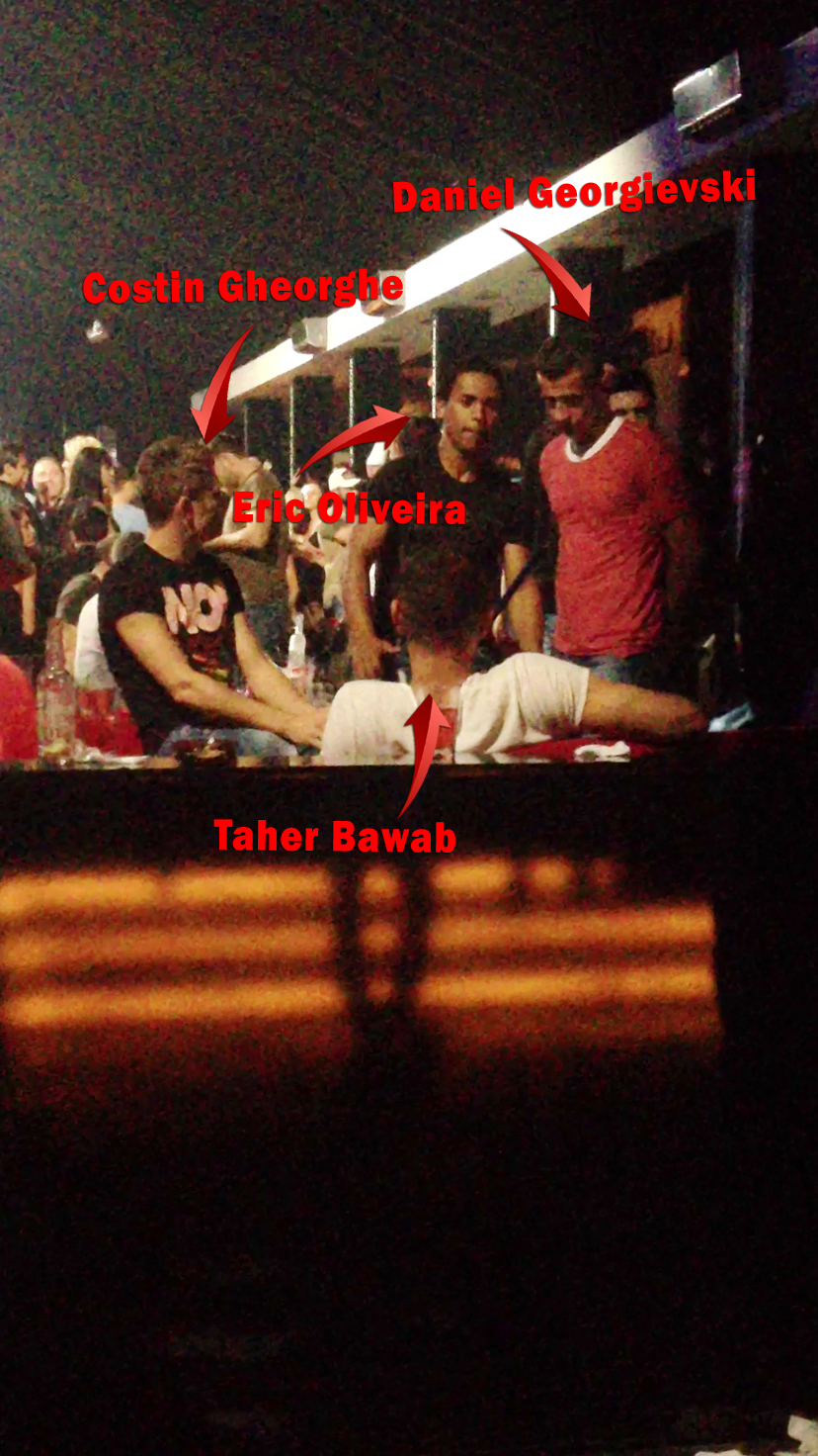 Sportivii si-au lasat iubitele acasa si s-au distrat pe cinste