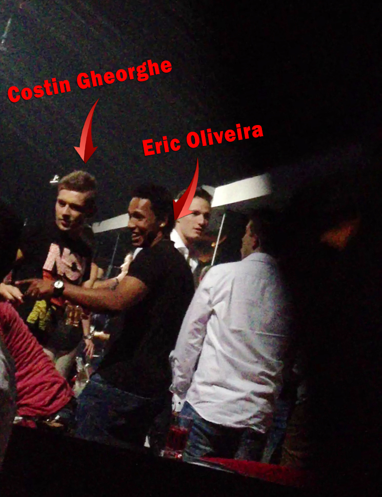 Fratele Elenei Ghoerghe a iesit la club alaturi de cumnatul lui si cativa colegi