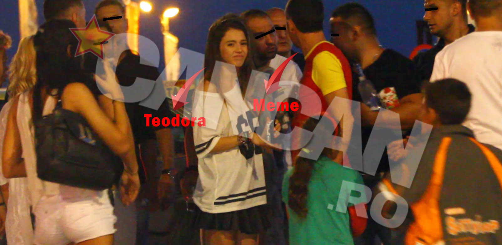 Memelusa nu pare tocmai satisfacuta de cum decurge seara