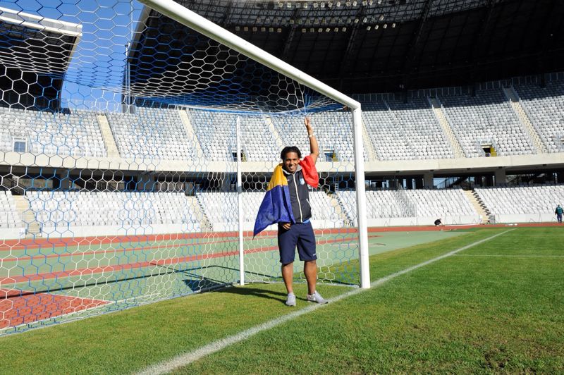 Sportivul este topit dupa sarmalele romanesti