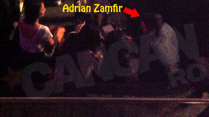 Zamfir si cele trei femei au dat pe gat mai multe pahare de sampanie