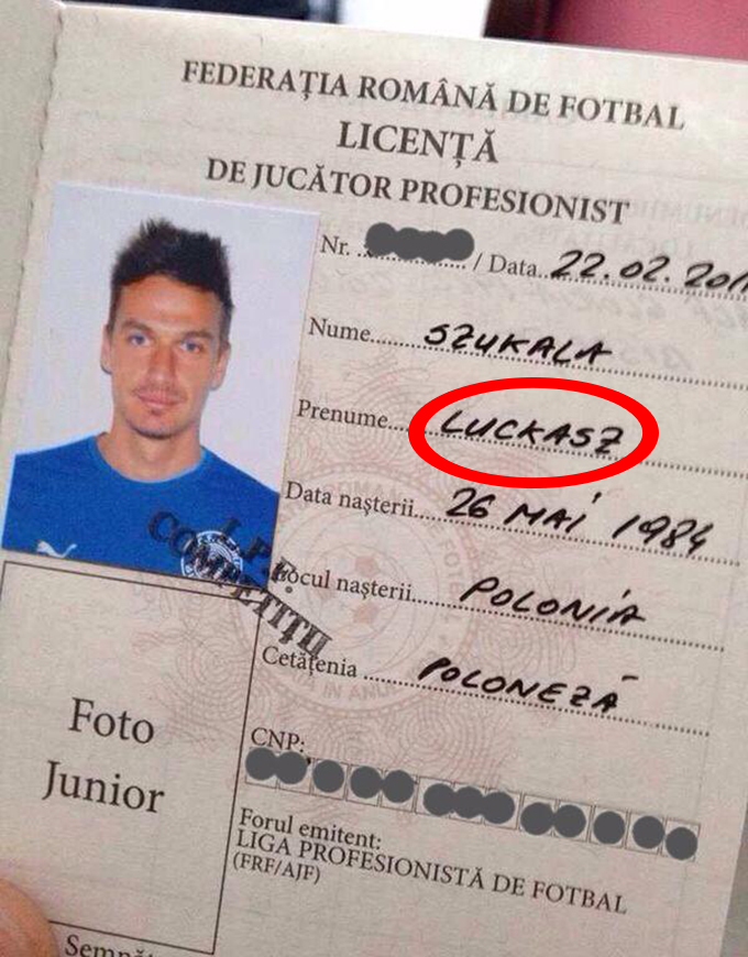 LPF i-a stalcit numele lui Szukala