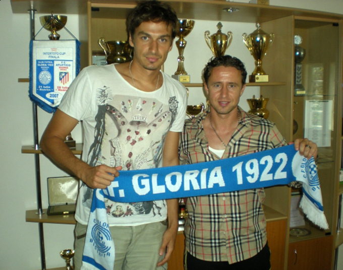 In 2010, Szukala a fost adus de Reghe la Gloria Bistrita