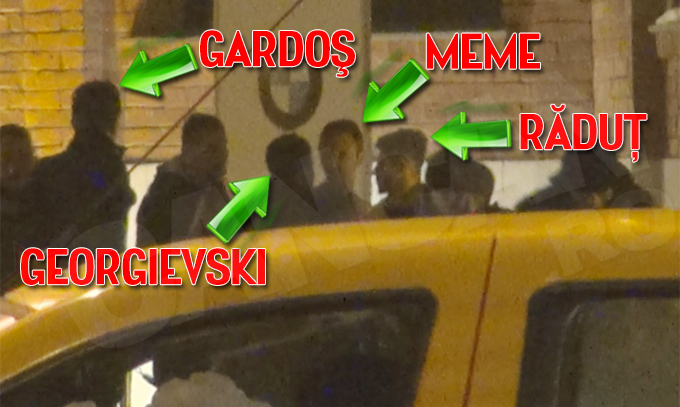 La iesirea din club, Mihai Radut a dat nas in nas cu seful Meme Stoica