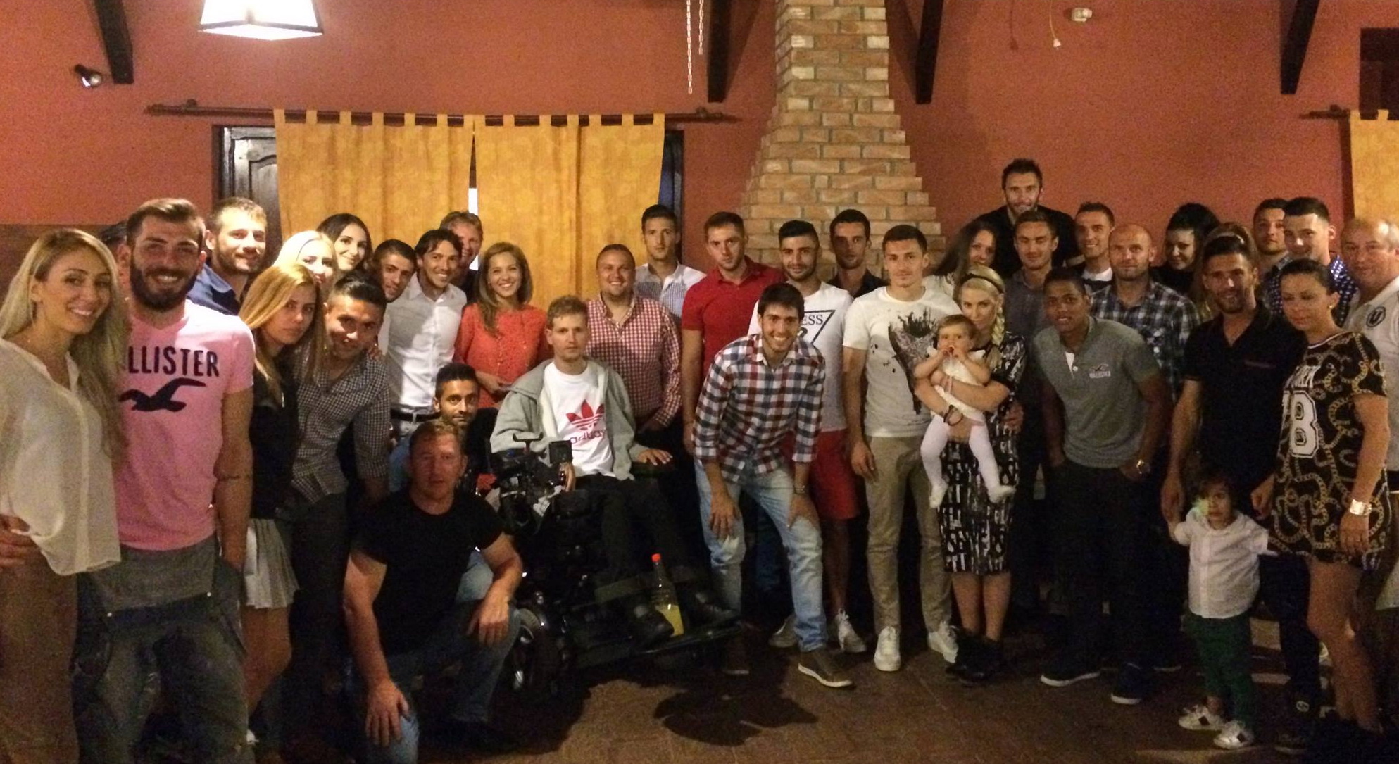 Mihai Nesu a facut cunostinta cu jucatorii de la