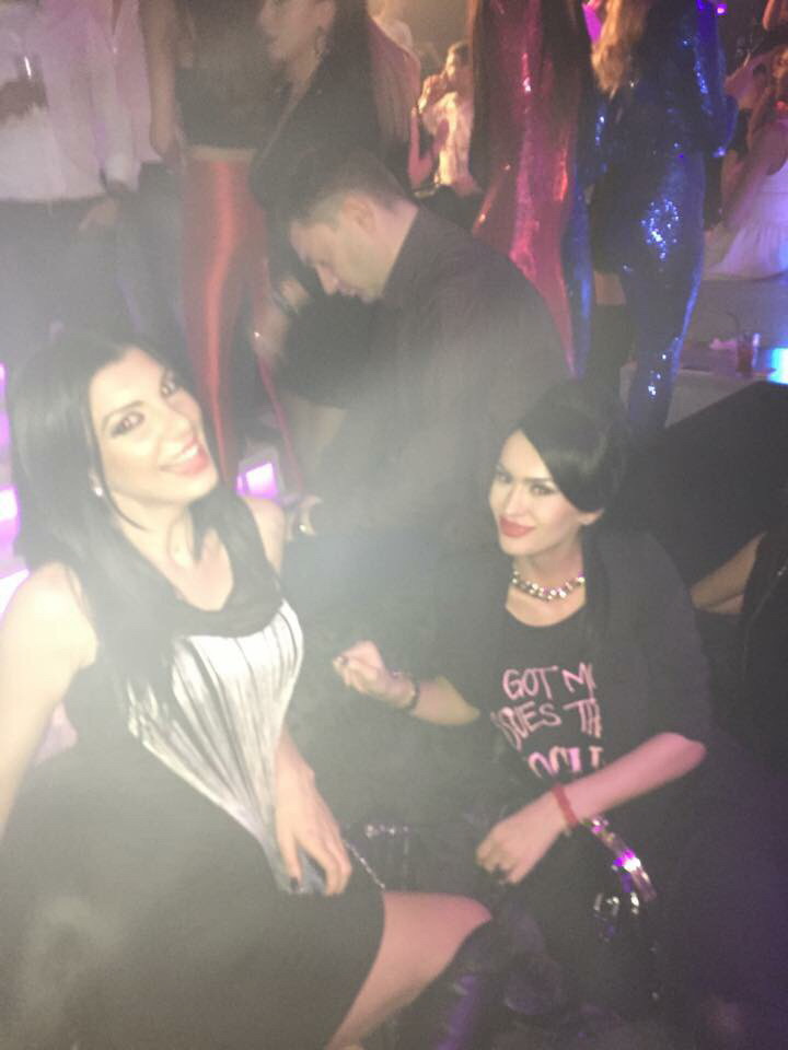 Andreea Tonciu s-a distrat la doar cateva mese distanta de fostul iubit