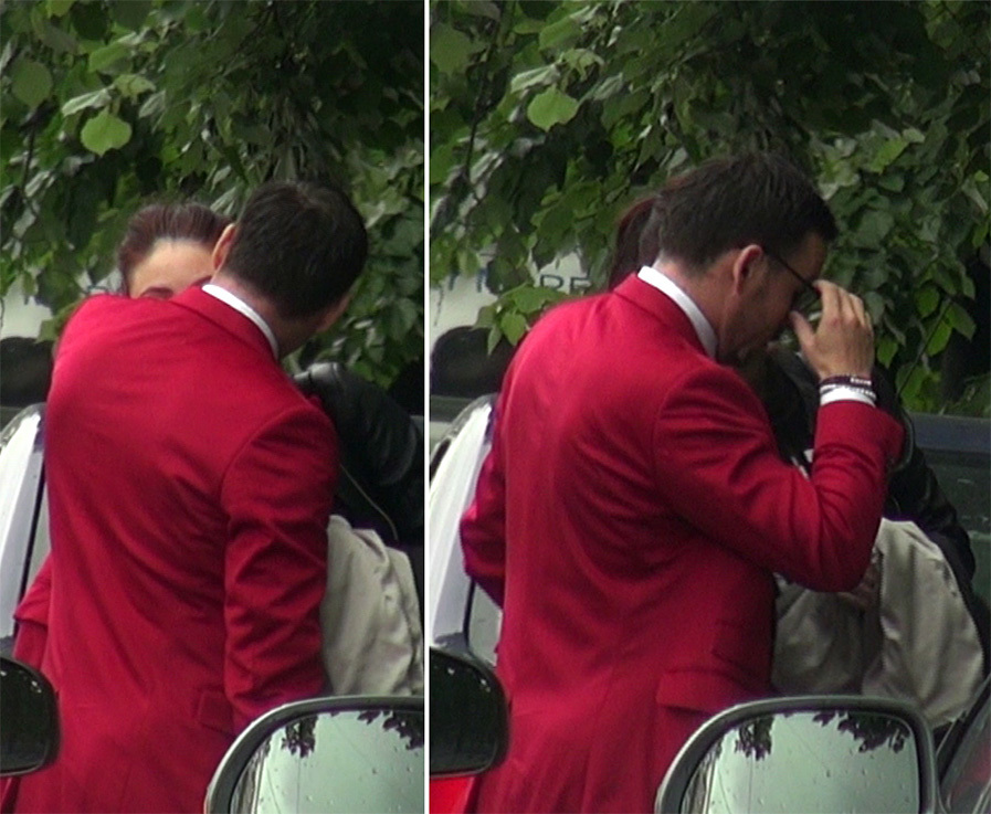 Adrian Cristea are o iubită nouă pe care nu o scapă din ochi.