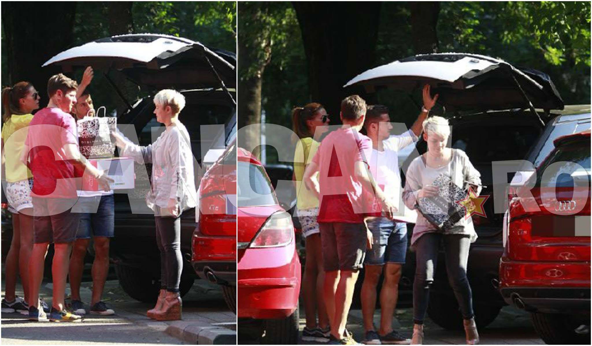 Cei patru sunt s-au relaxat împreună