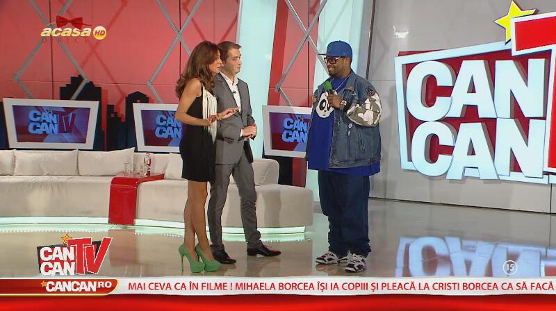 Big Ali, show maxim la CANCAN TV! A ridicat pe toată lumea în picioare cu piesa