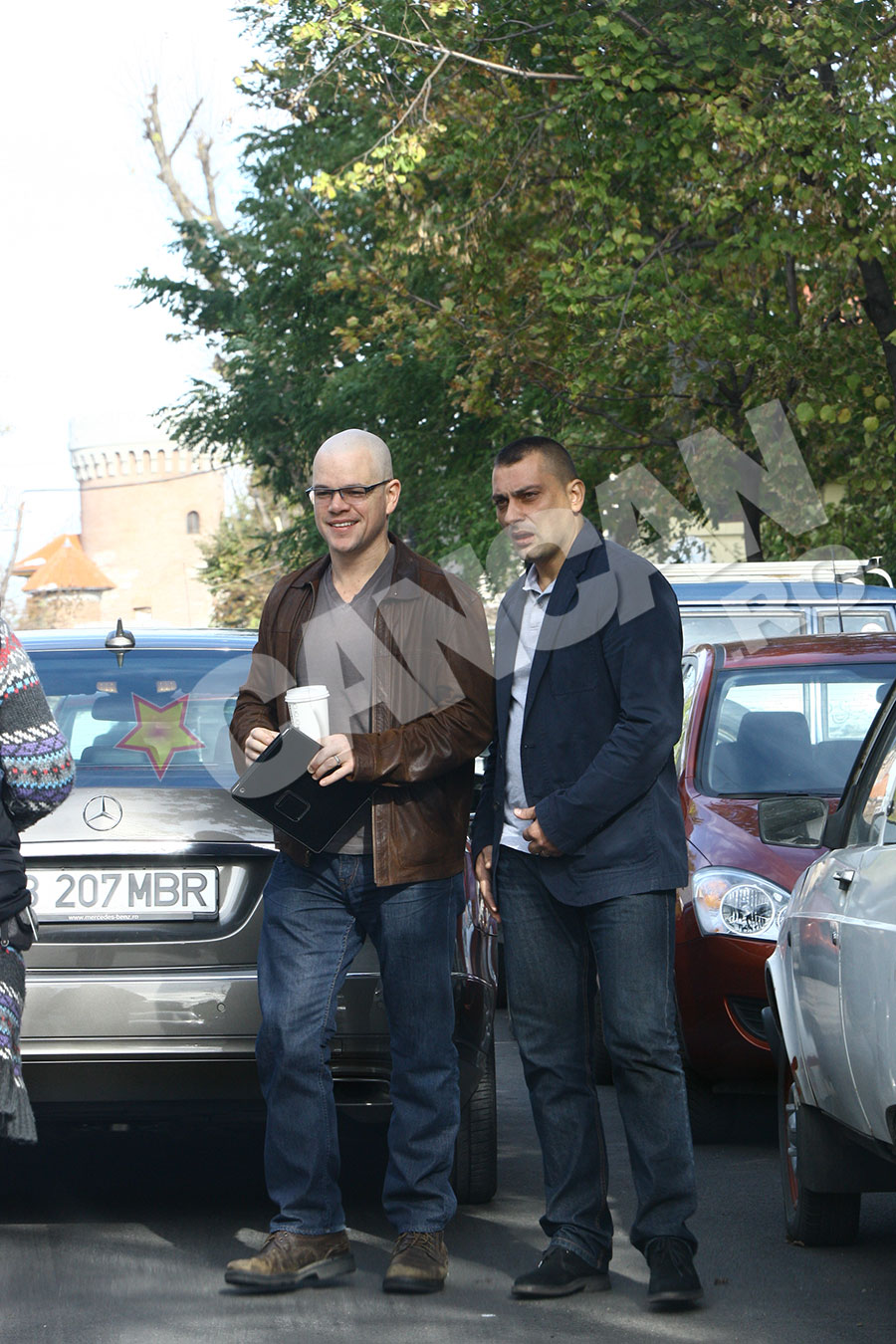 Ras in cap, starul este aproape de nerecunoscut