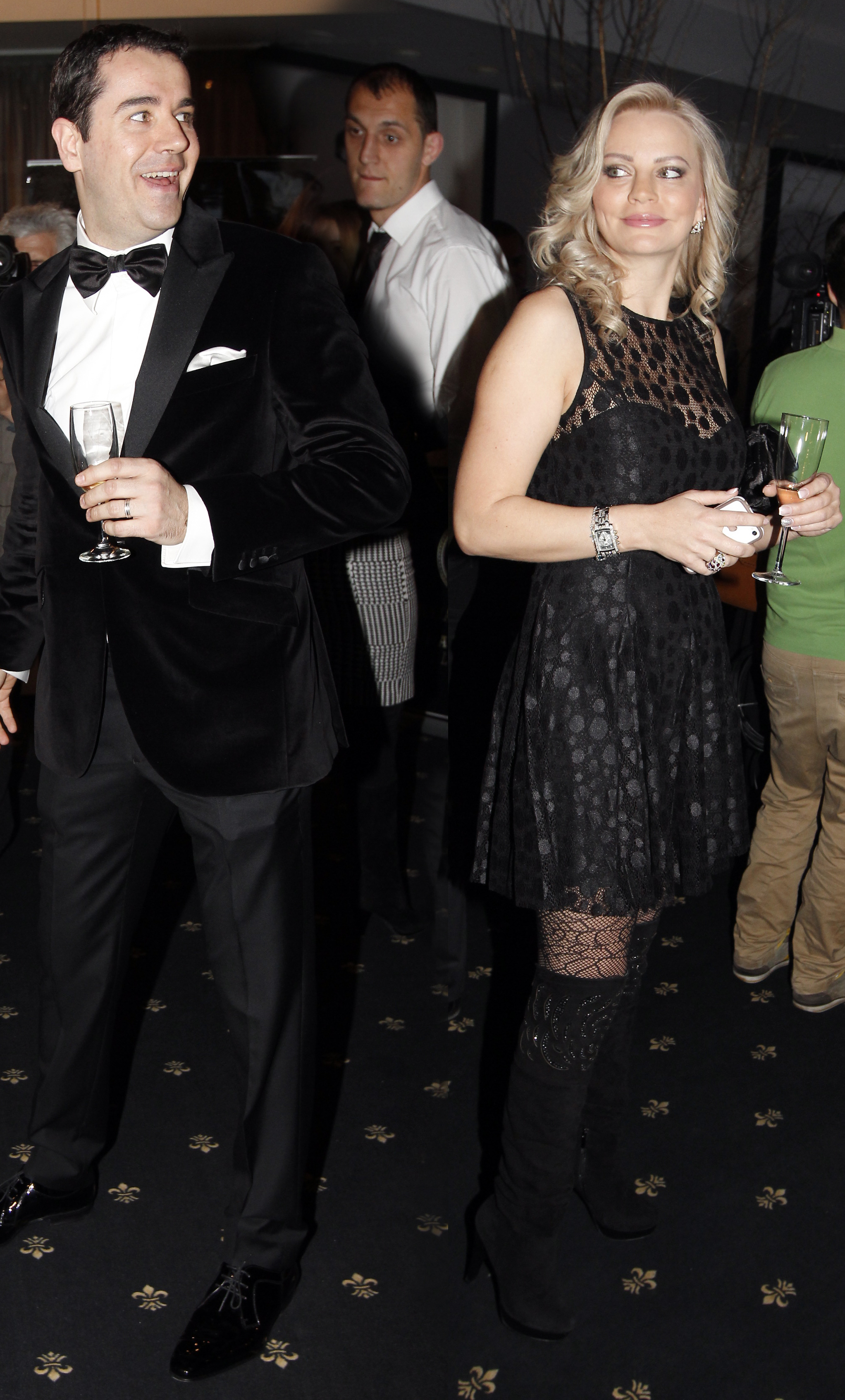 Mariana Rosca a pus imediat ochii pe Catalin, sotul Giuliei, si a intrat in vorba cu el