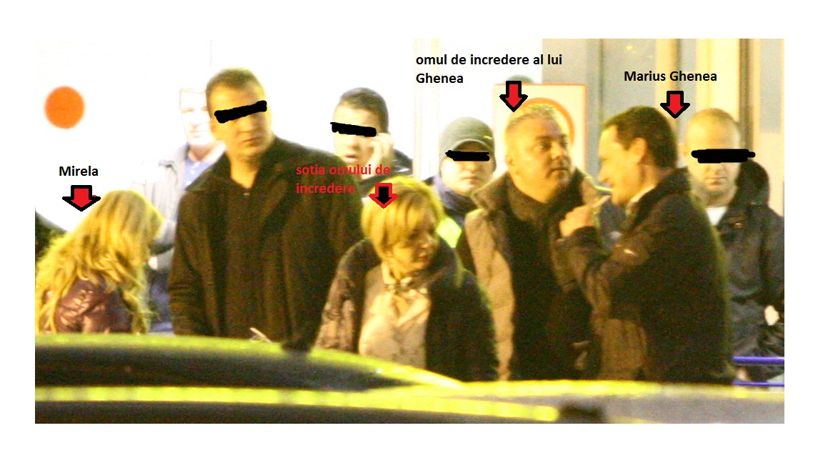 Luni seara, blonda si milionarul s-au intors de la Viena. Ei erau insotiti de omul de incredere al lui Marius Ghenea si de sotia acestuia, cu care, probabil, au petrecut un weekend frumos