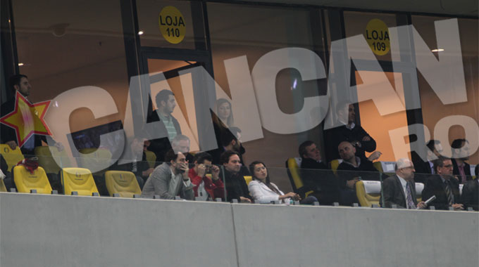 Stefan Banica Jr. a urmarit meciul cu intensitate