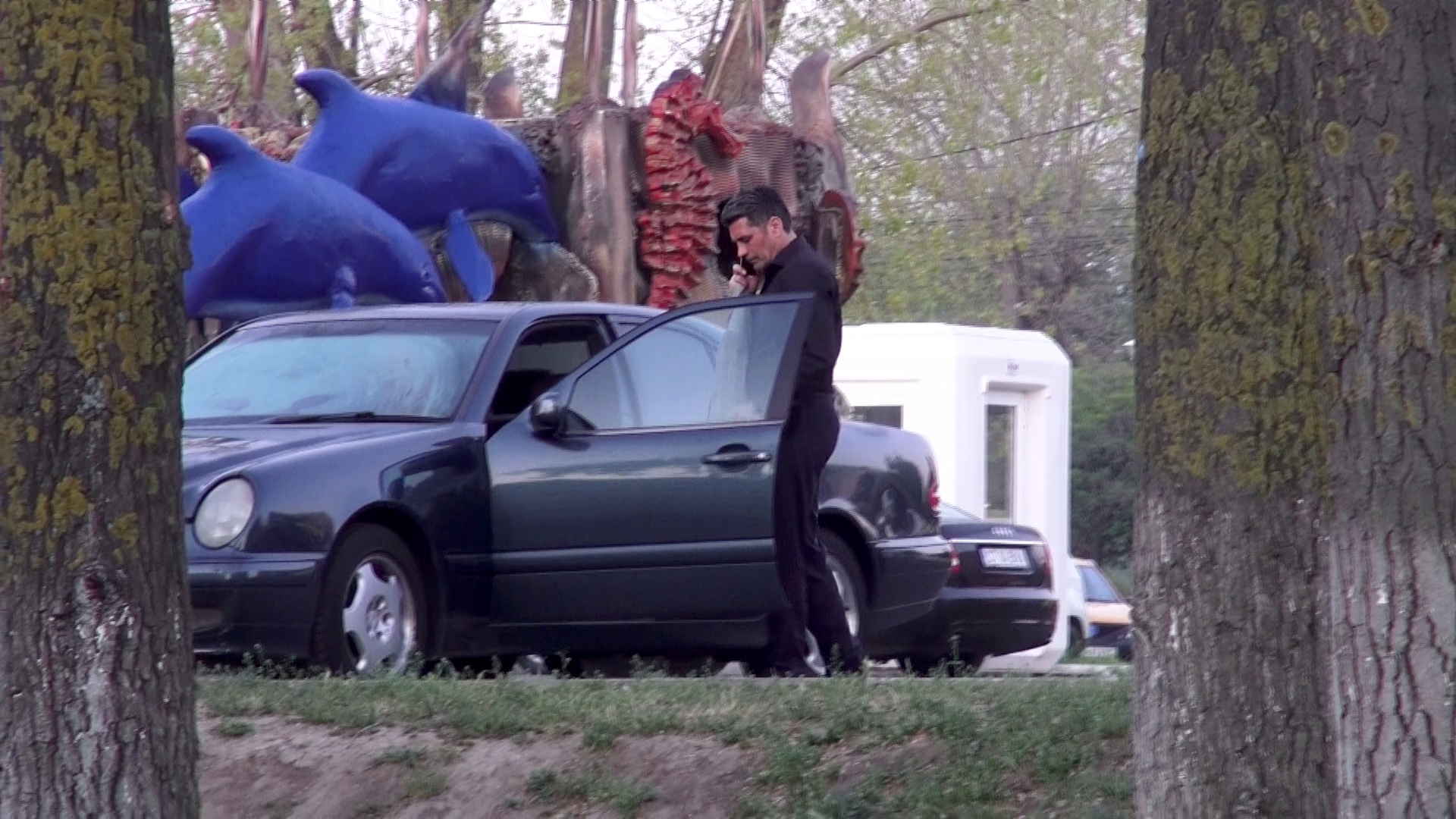 Dupa noaptea de pomina din club, Marcel Toader a mers tinta la masina