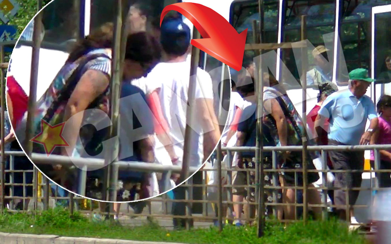 La coborarea din tramvai, cu gatul usact de atat vorbit, Marijuana a simtit nevoia unui gest compolet nedelicat: a scuipat peste gardul refugiului de tramvai