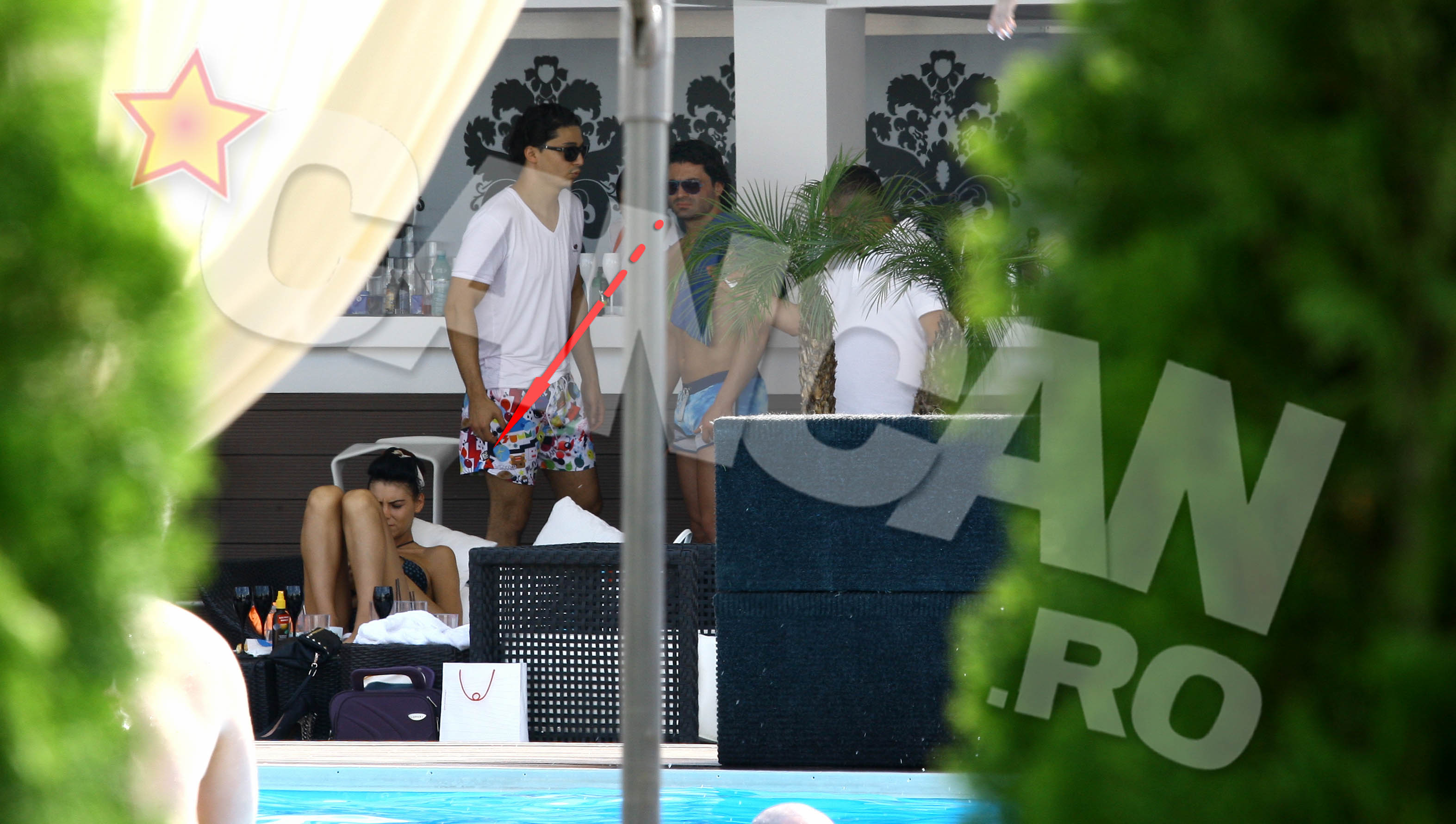 De cum a ajuns, a inceput sa studieze trupurile damelor dornice sa-si accentueze bronzul