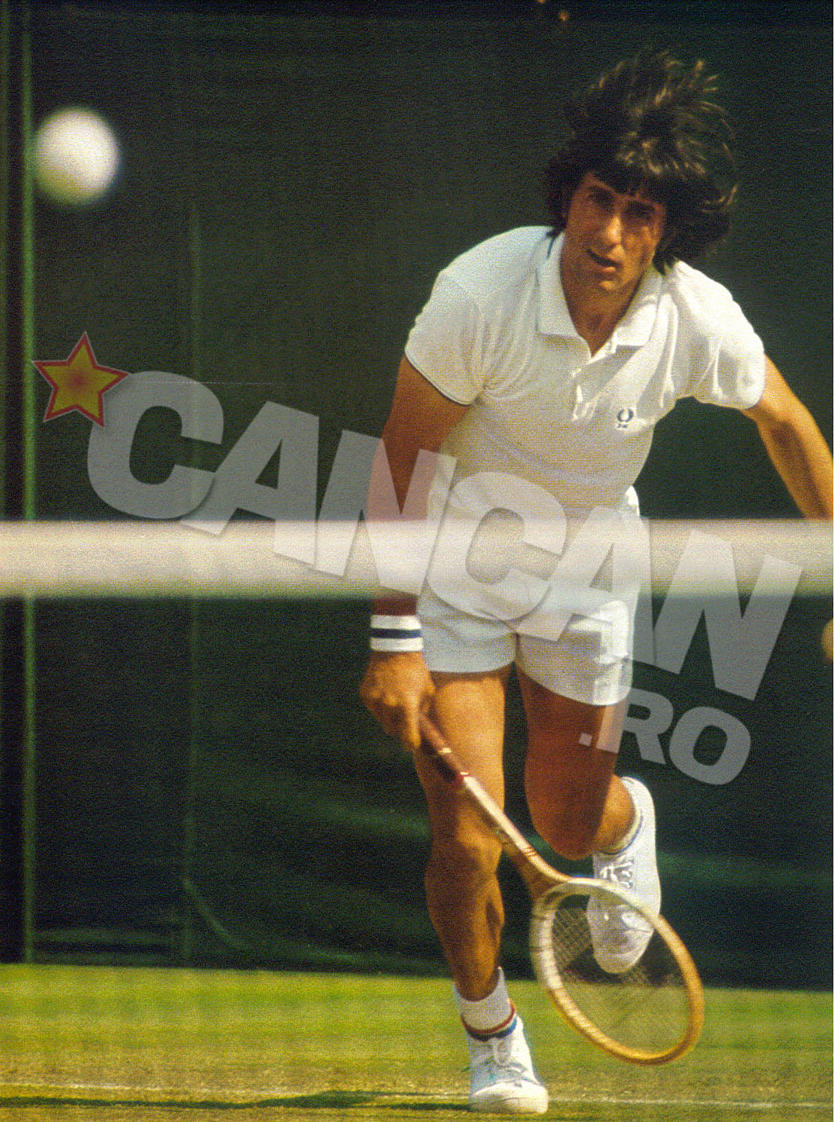 Asa arata Nasty in 1972, pe vremea in care era regele neincoronat al terenurilor de tenis!
