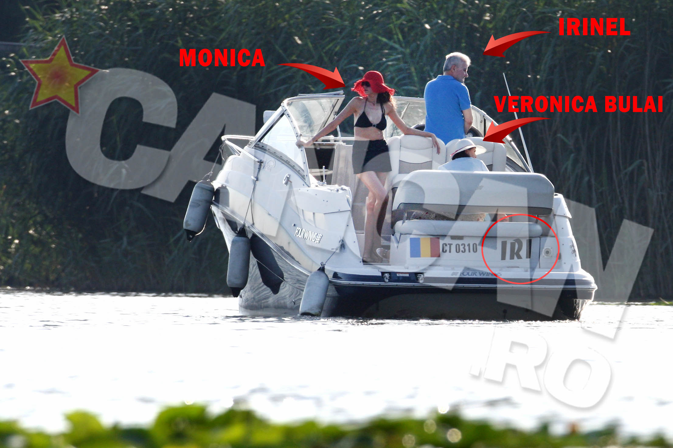 S-au cam dus vremurile cand milionarul de la Izvorani facea valuri pe lacul Snagov, alaturi de Moni