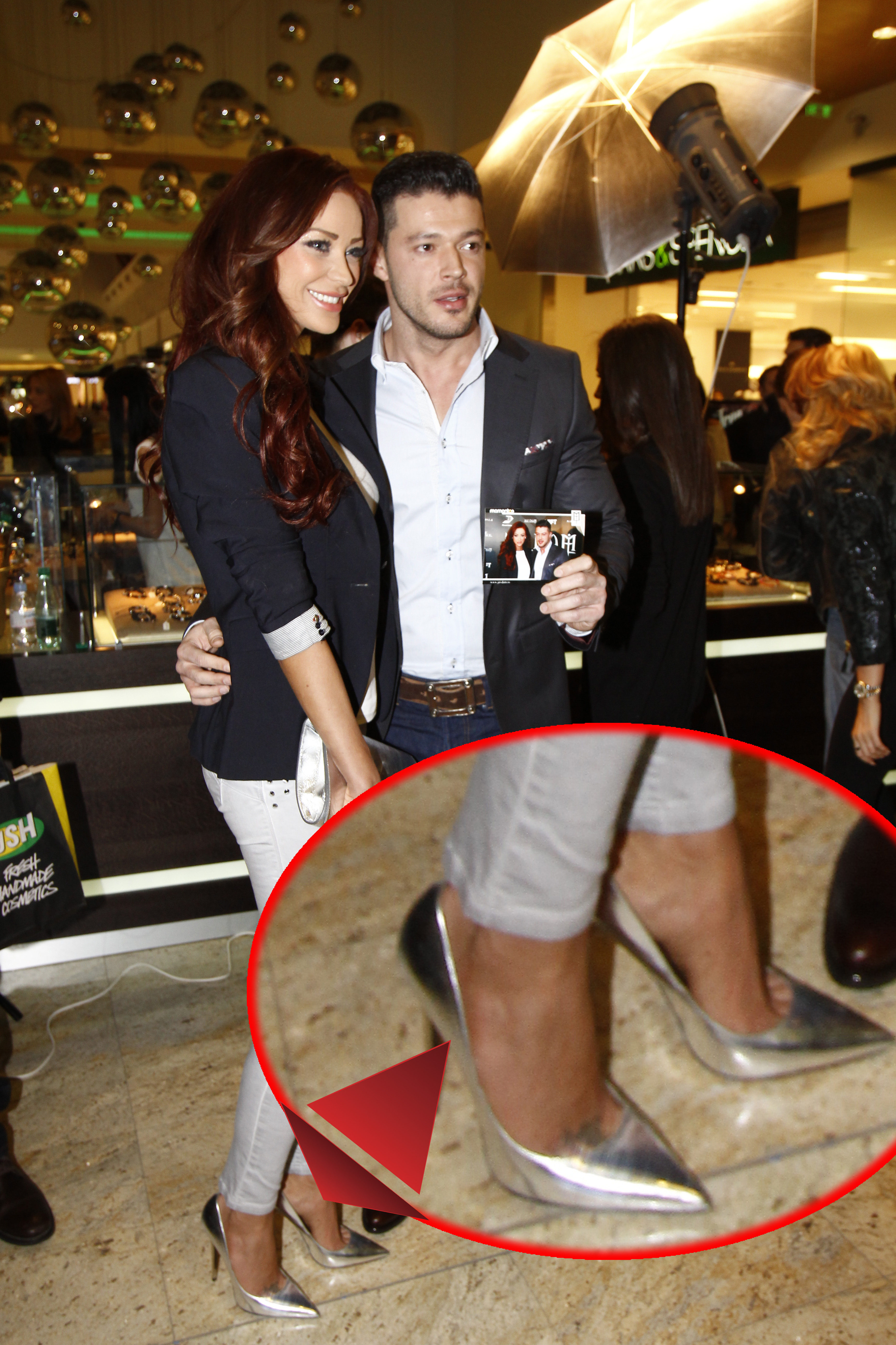 Acum isi permite pantofi de la branduri de lux, genti scumpe si haine de firma