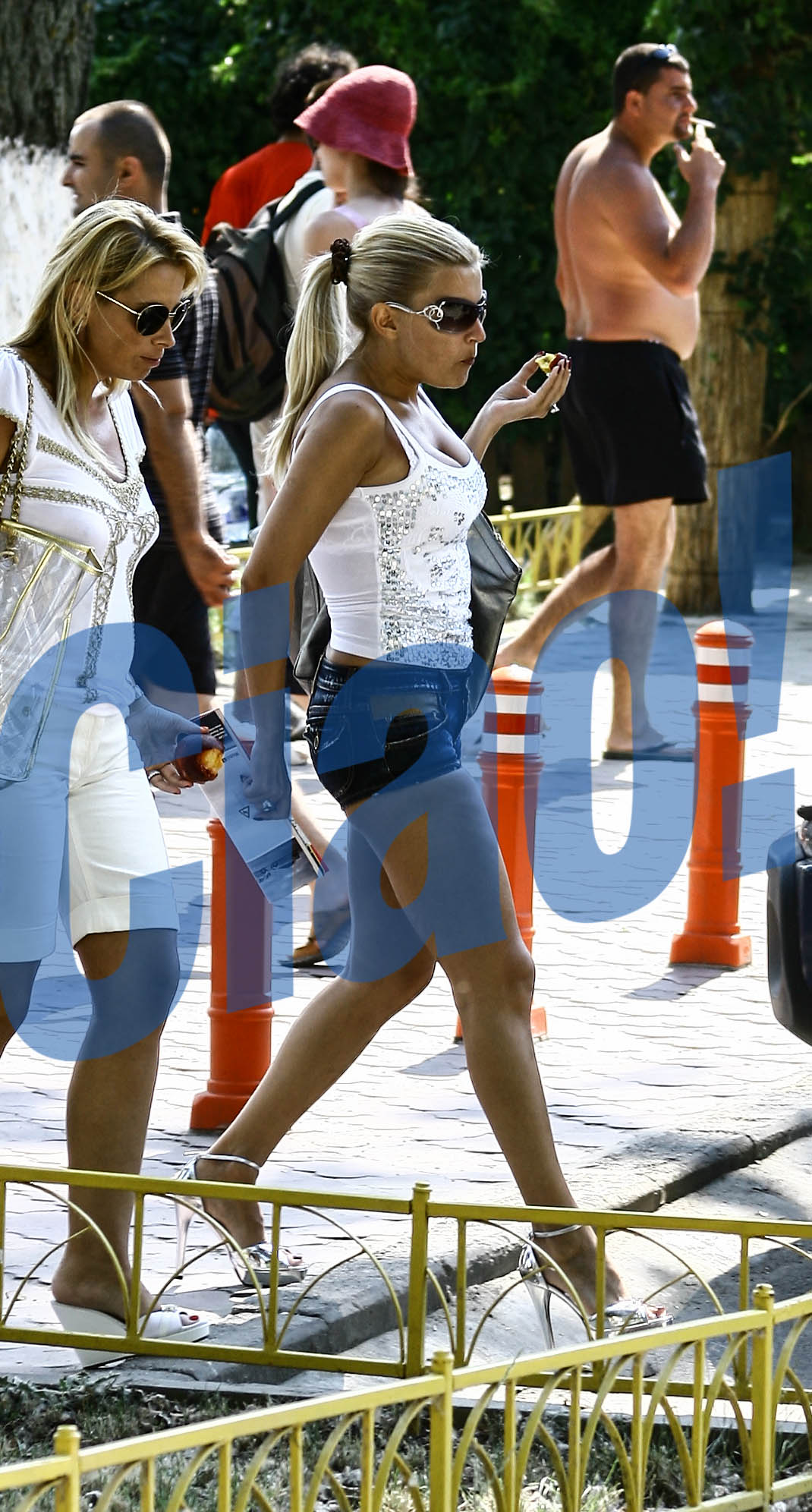 De-a lungul vremii, blonda politiciana a fost fotografiata in tinute care mai de care mai provocatoare. In bermude mulate...