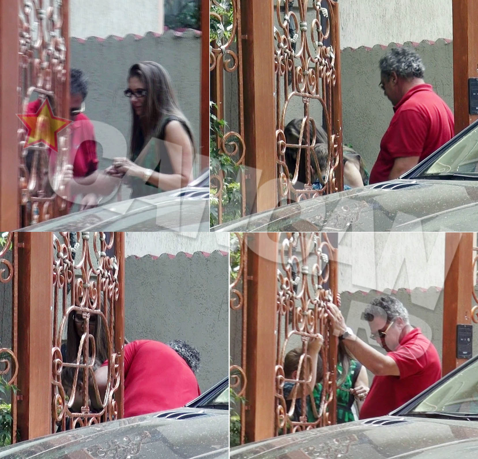 Romanita i-a luat masurile lui Albert in curte