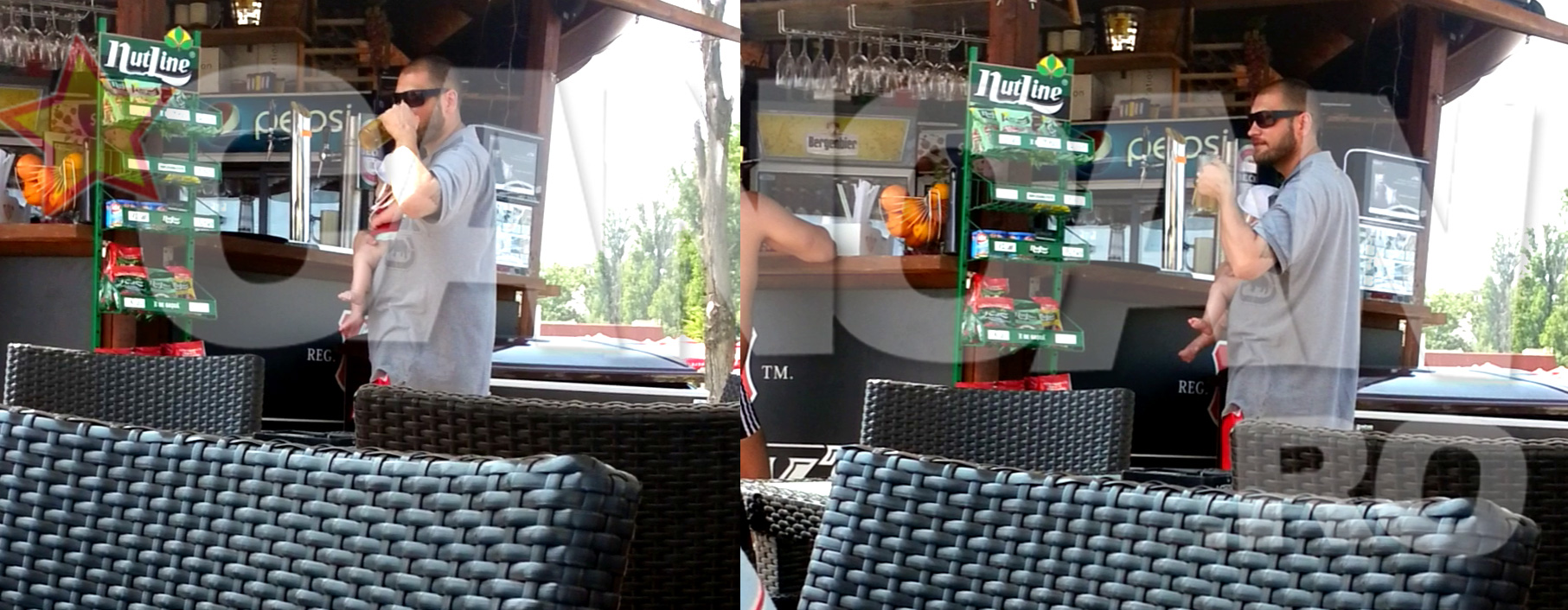 Caddy l-a scos si la o bere pe cel mic - doar trebuie sa-l invete de mine cu iesirile 