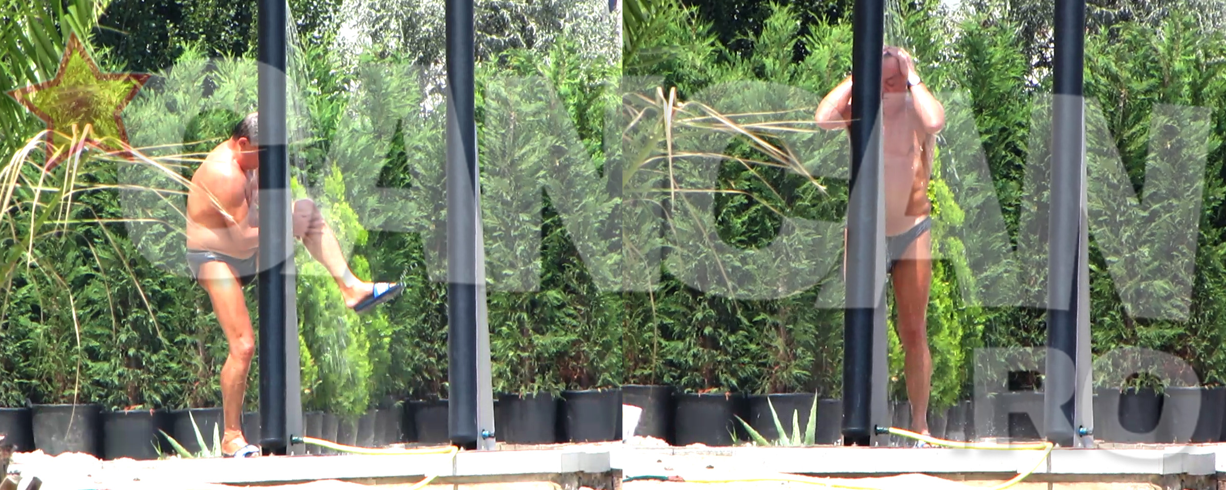 Vasile Balga s-a racorit sub dus