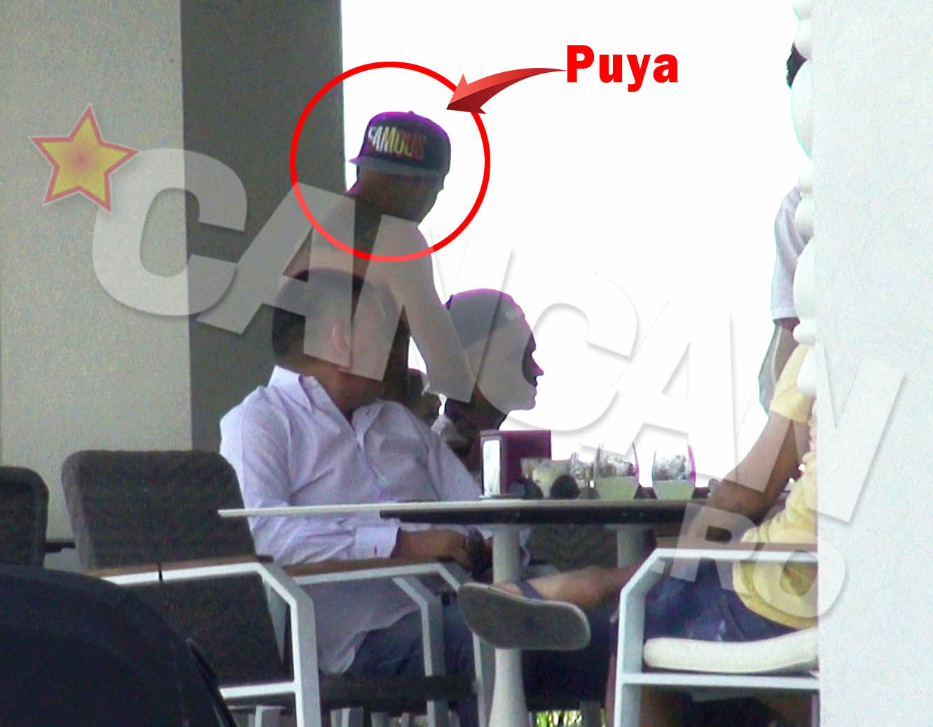 Inainte de piata, a rupt un pic lesa, cu baietii, la o bere