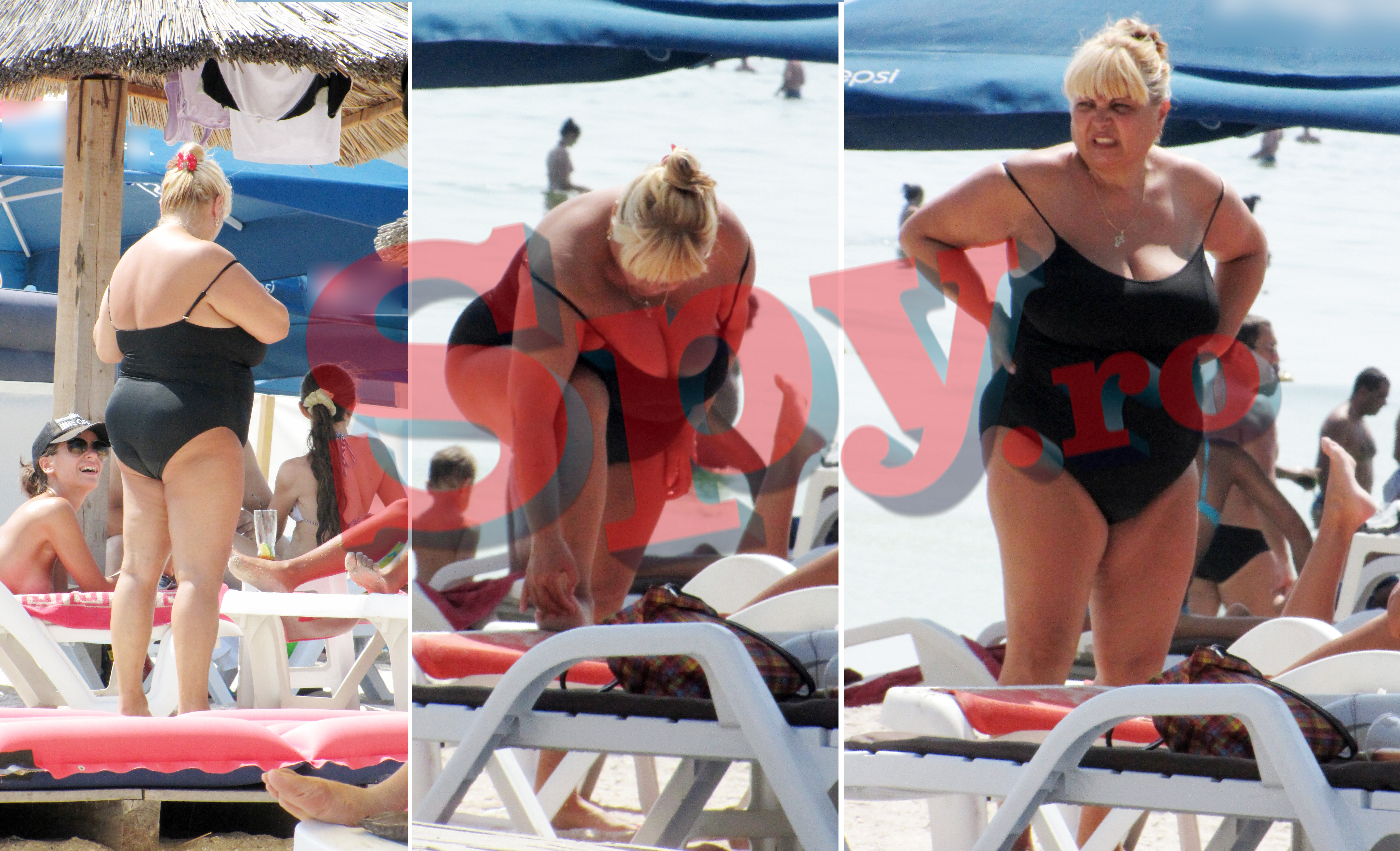 Tanta s-a intors pe toate partile pentru a fi sigura ca soarele o mangaie perfect