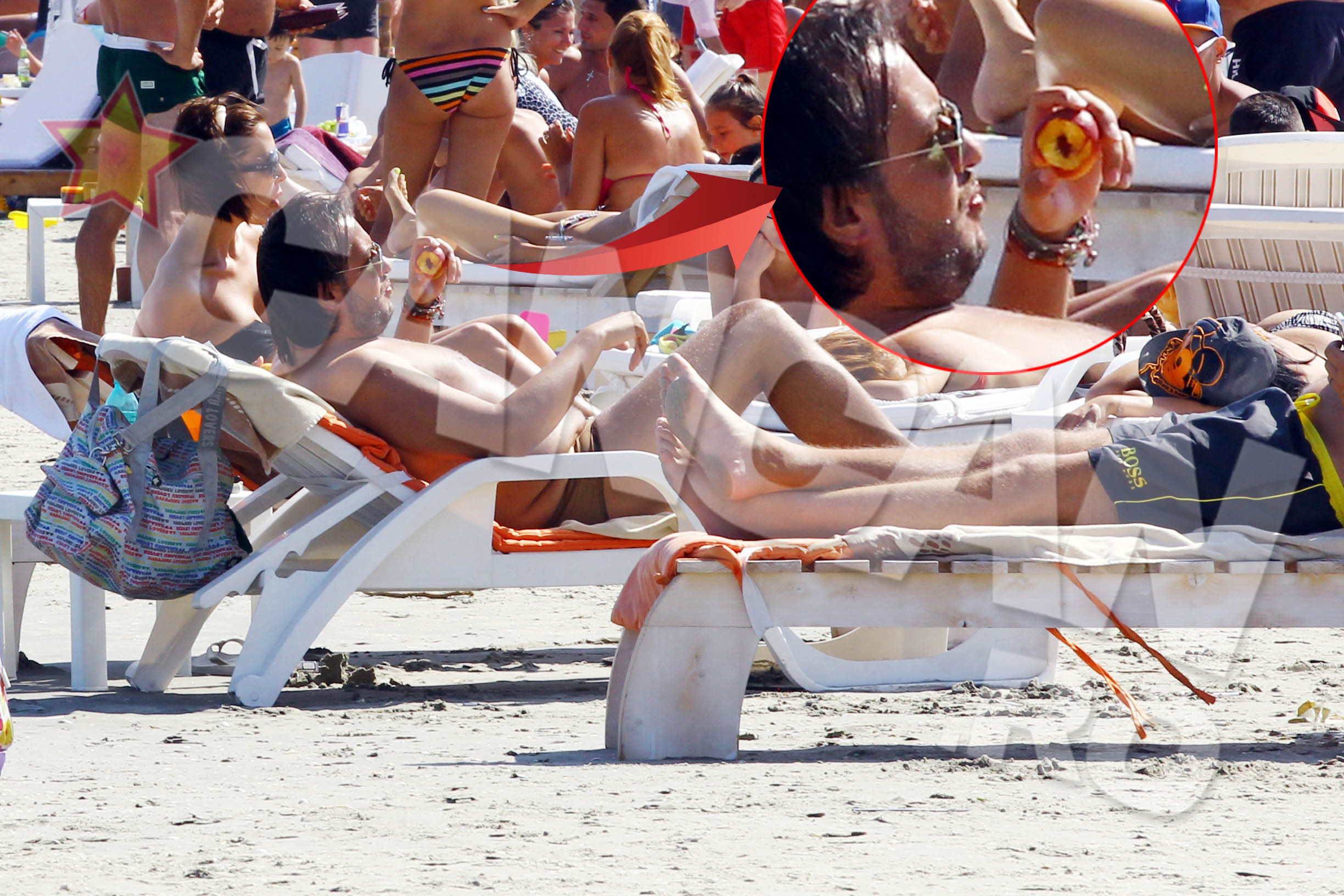 Dupa o vreme a simtit nevoia sa-si potoleasca setea si a savurat o piersica