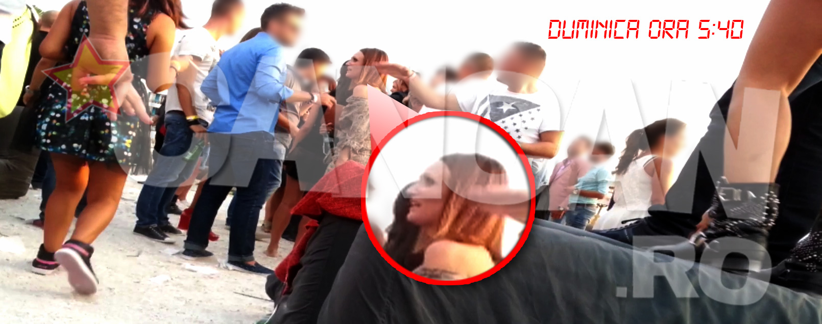 Carmen Negoita s-a distrat cot la cot cu o gasca de pusti