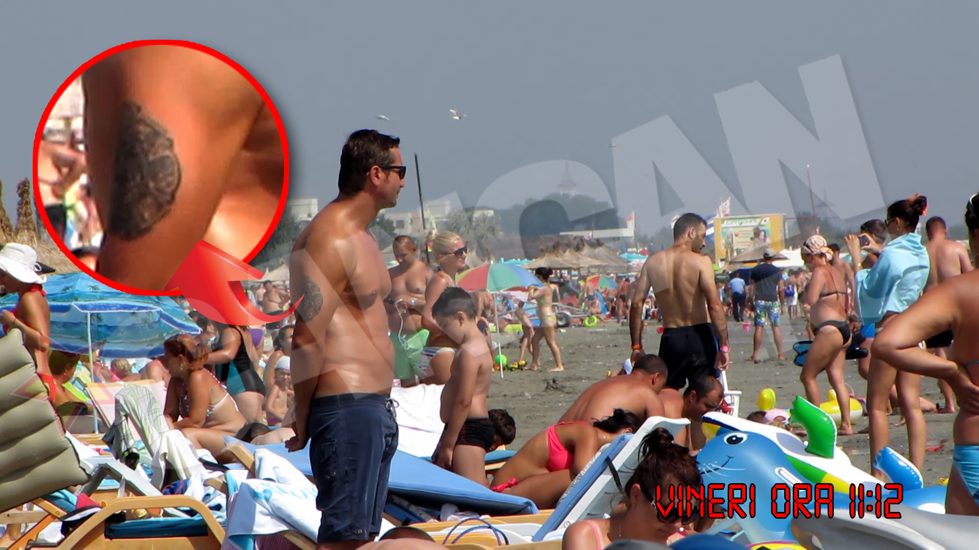 Petrache si-a acoperit umerii, spatele si bratele cu tatuaje