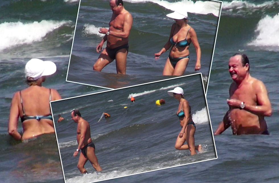 Violett Blaga este nedezlipita de sotul ei, pe care il insoteste si in mare