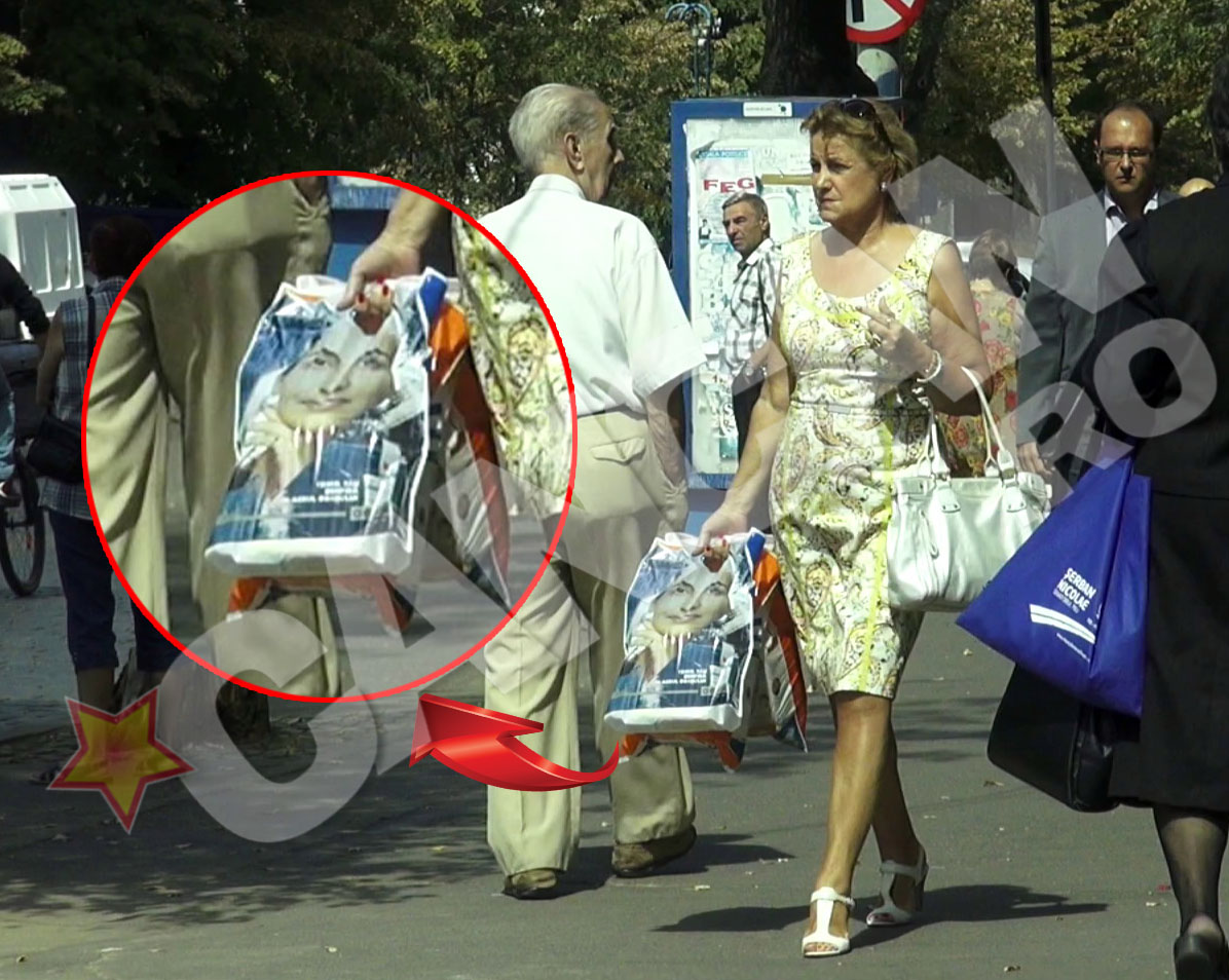 Sidonia Ionescu a iesit din a doua farmacie cu pungile pline cu scutece si lapte praf