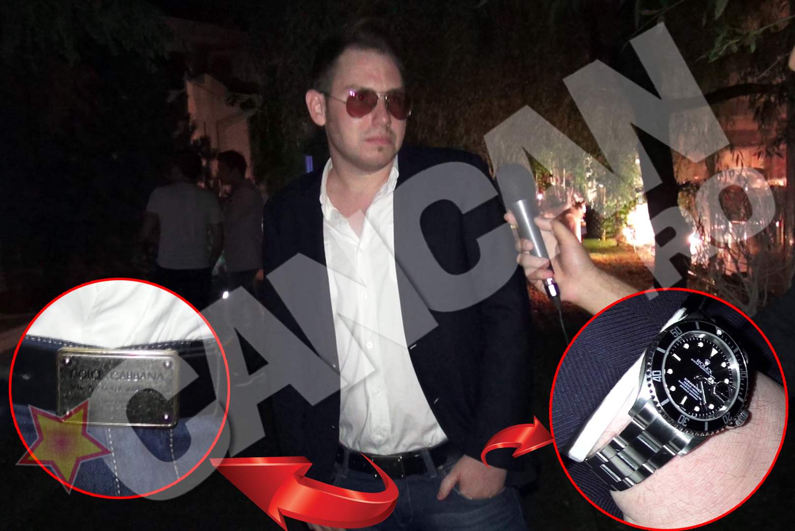 Andrei poarta un ceas care, spune el, i-a atras multe invidii