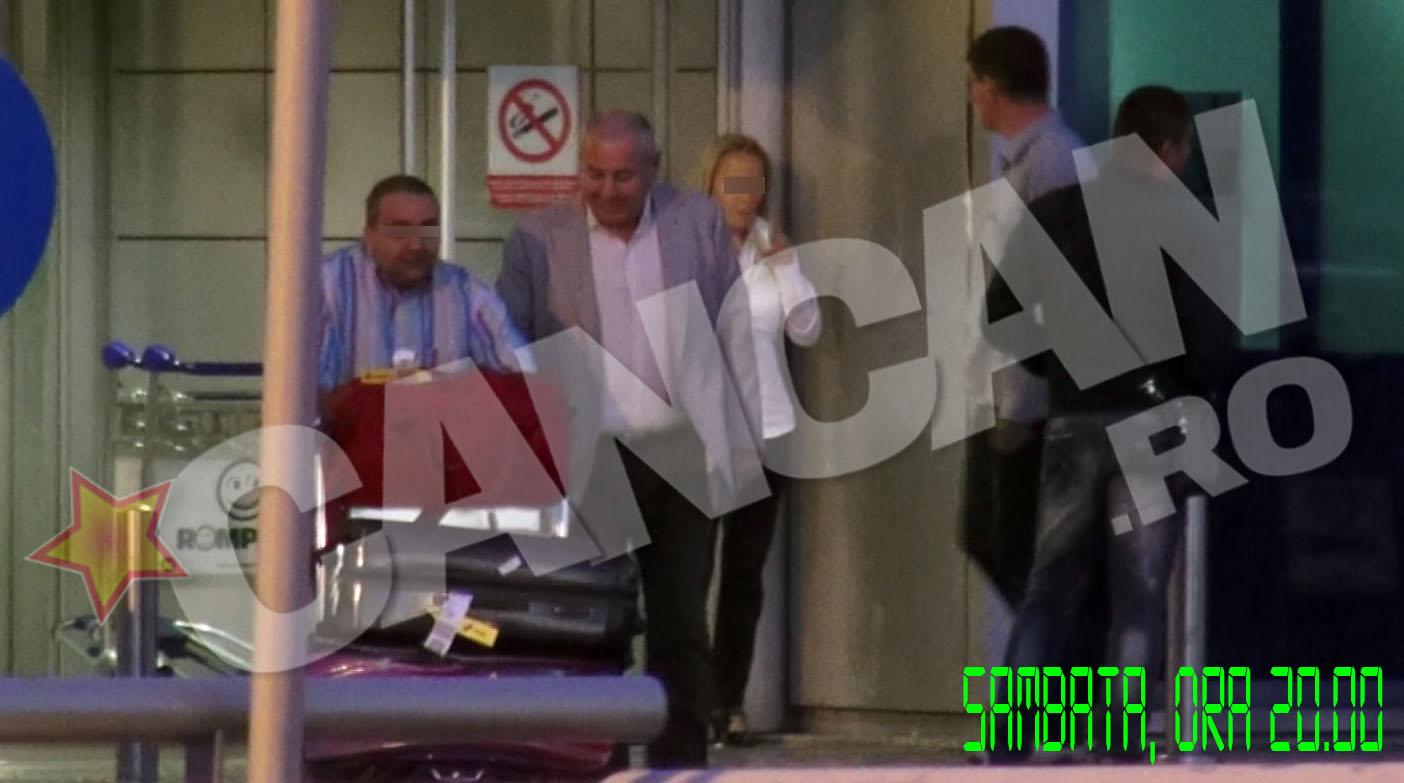 Jumatate de ora mai tarziu si-a facut aparitia si afaceristul