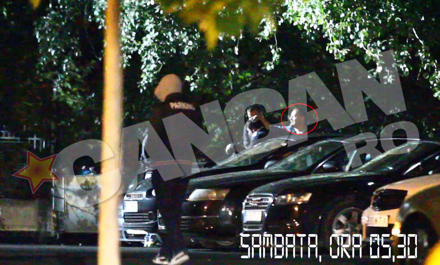 Iftimoaie si-a ajutat unul dintre amici sa urce in masina