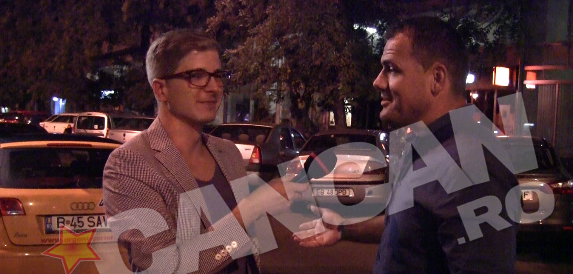 In fata reporterilor CANCAN.ro, el a vorbit despre cat de mult isi iubeste sotia