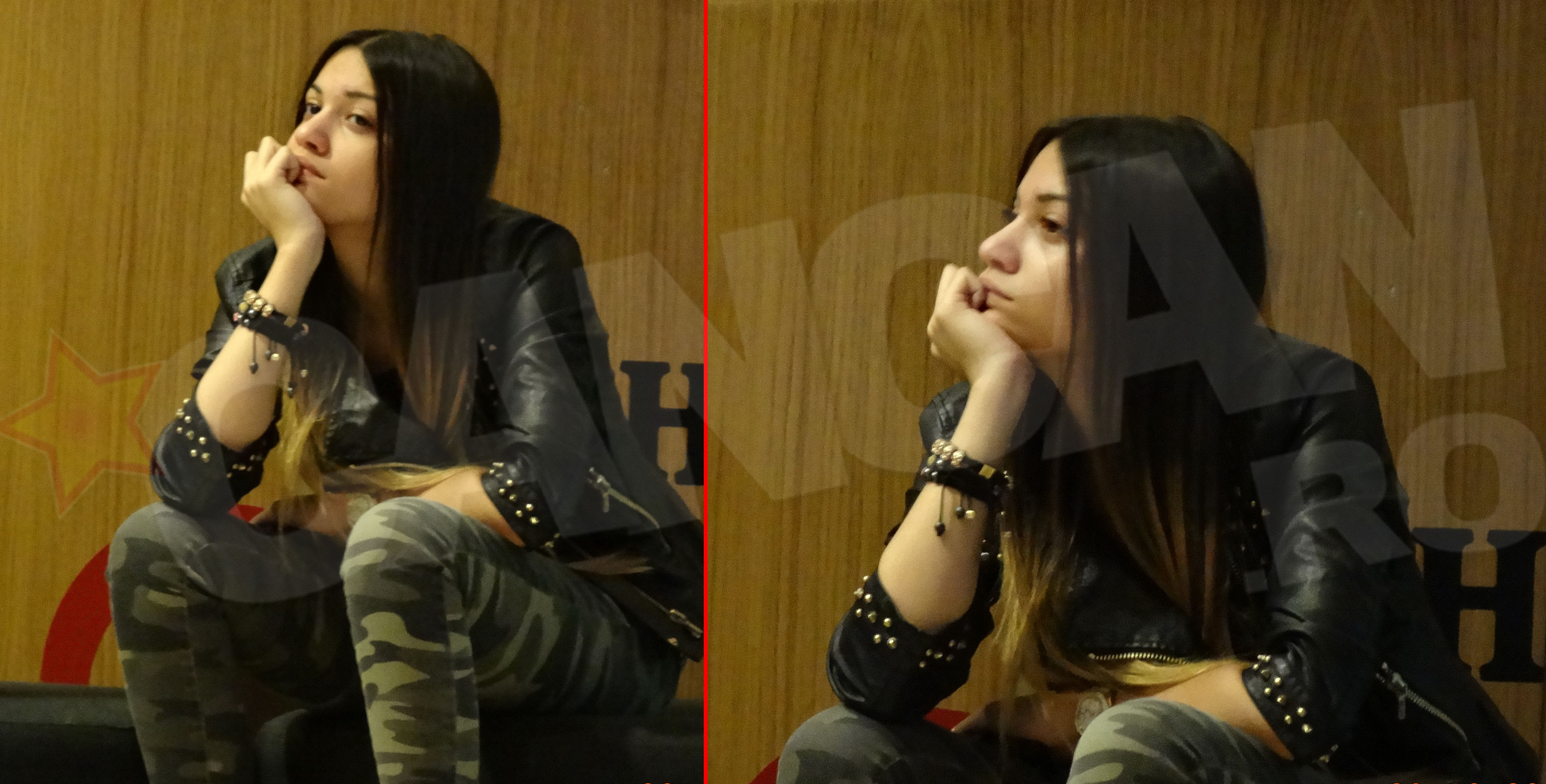 Bety a asteptat ingandurata sa intre la film