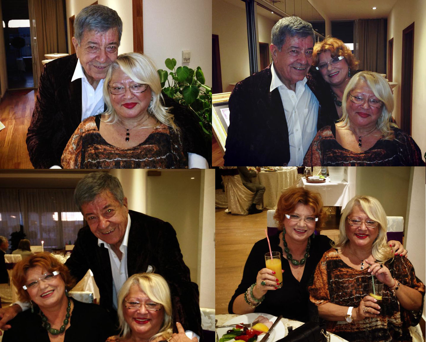 Ion Dichiseanu, fericit alaturi de prietenii apropiati