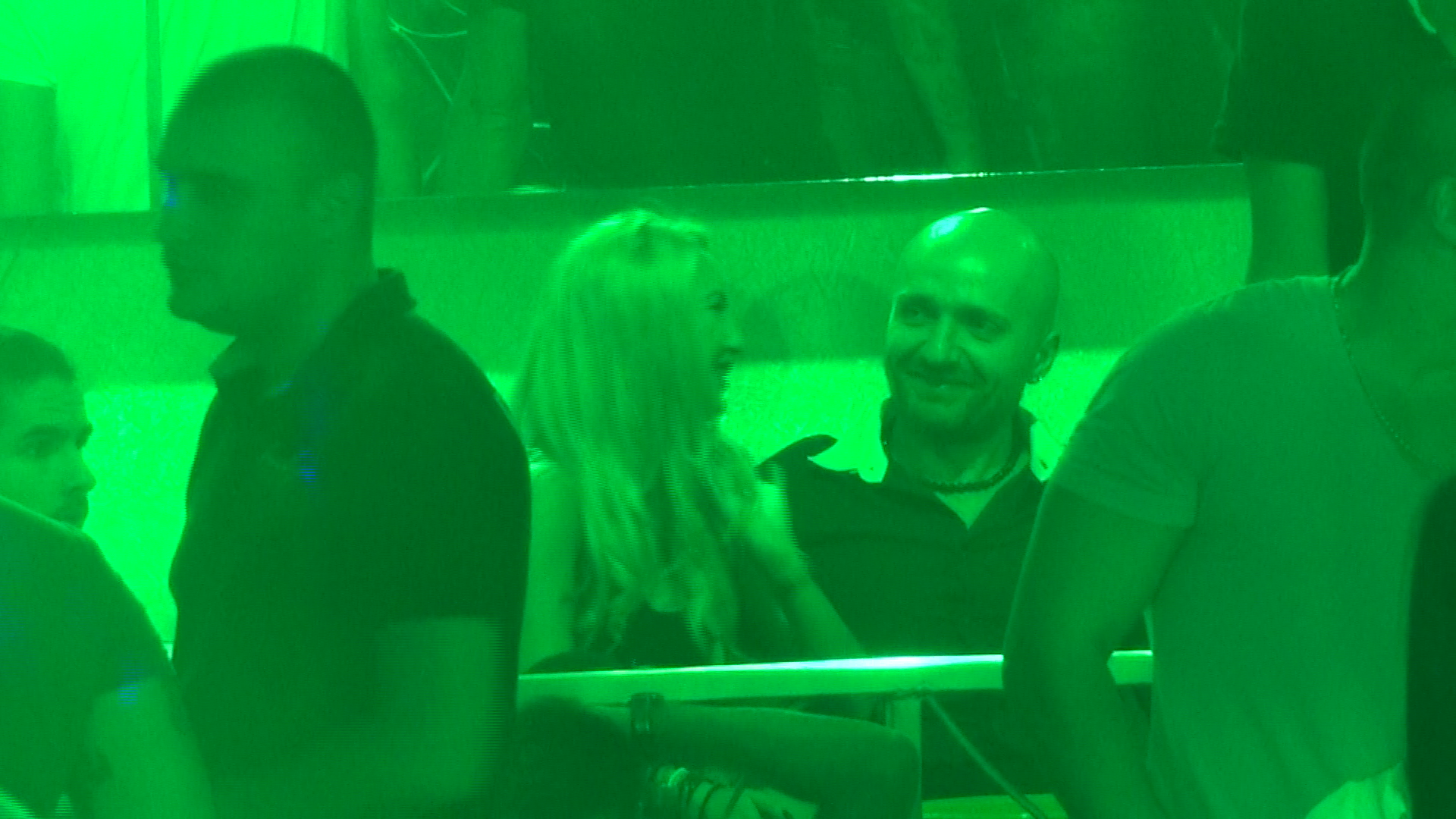 Blonda s-a ocupat cu buna dispozitie