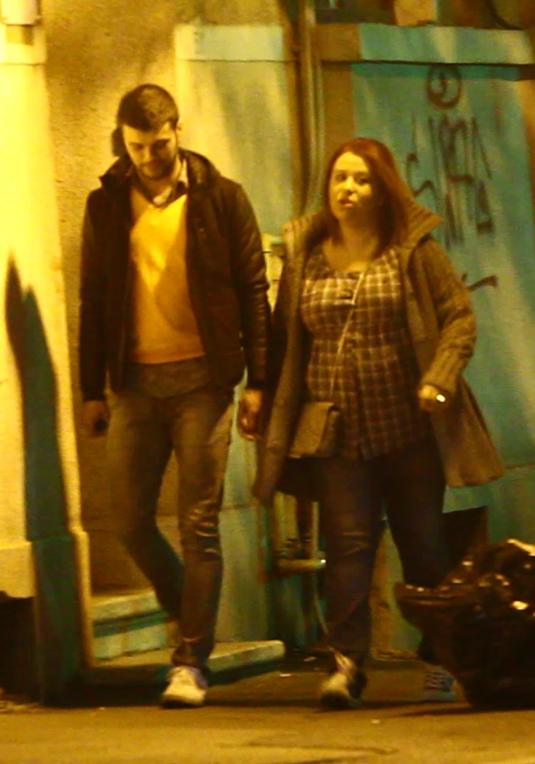 Oana Roman si iubitul ei, Marius urmeaza sa devina parintii unei fetite.